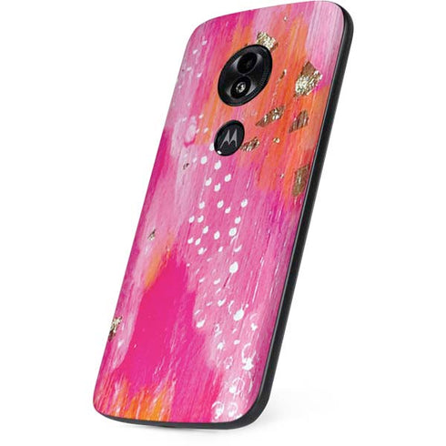 Etta Vee Gold Dust Moto E5 Play Skin